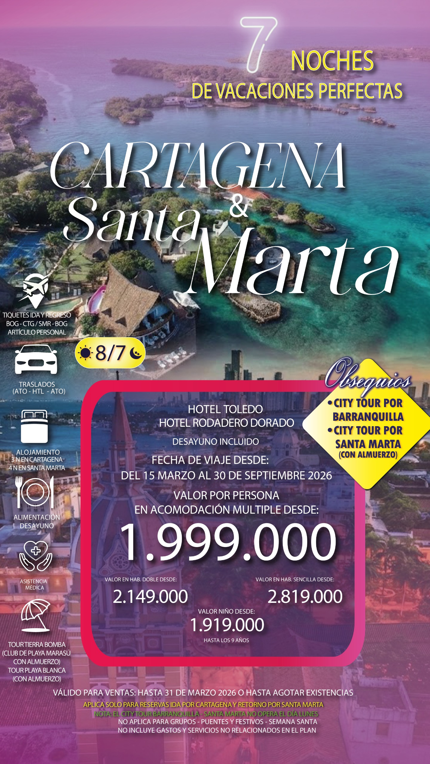 Cartagena & Santa Marta